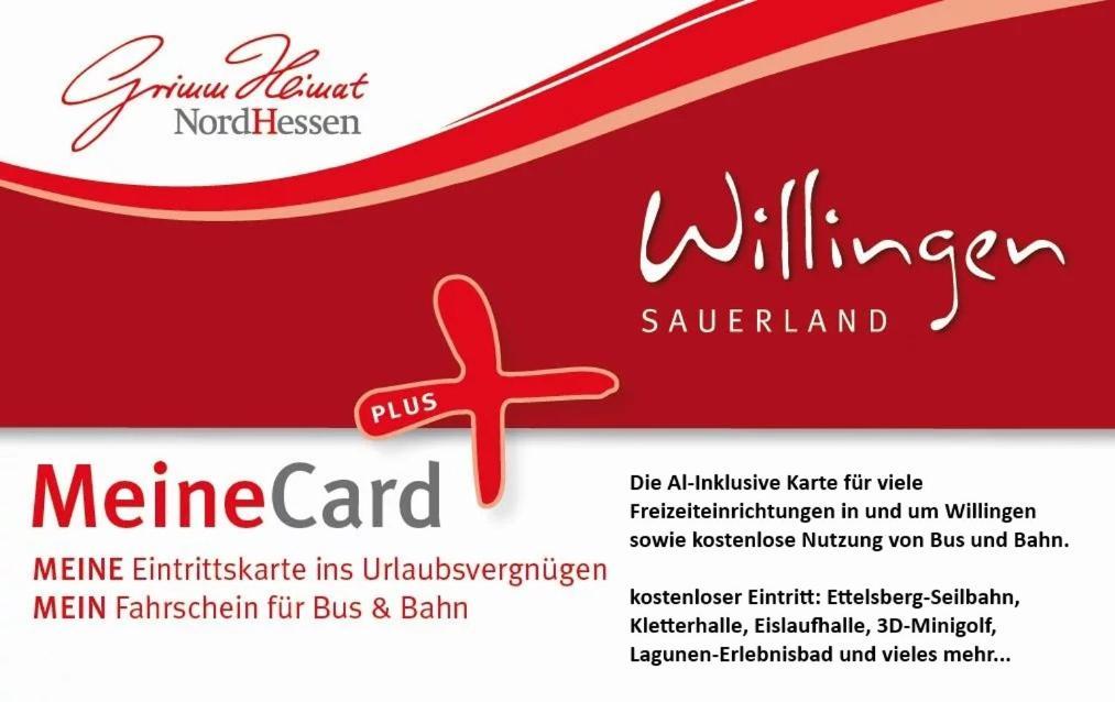 Apartments Zur Alten Post Inkl Meinecardplus Willingen  Zewnętrze zdjęcie